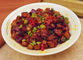 RCS-6033毛豆咸肉烧茄子