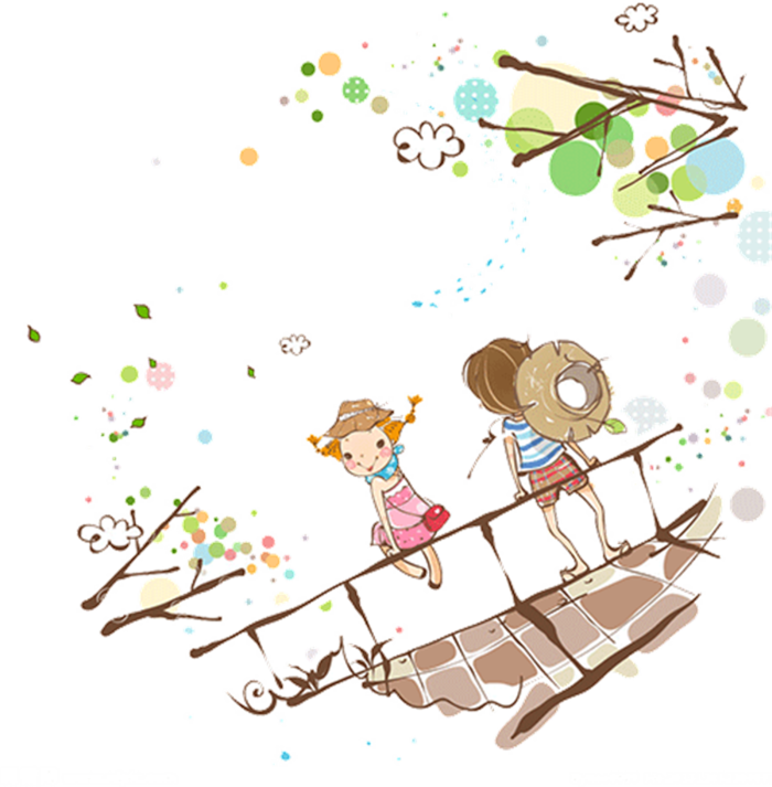 卡通 素材 人物 动画 插图