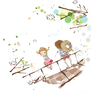 卡通 素材 人物 动画 插图