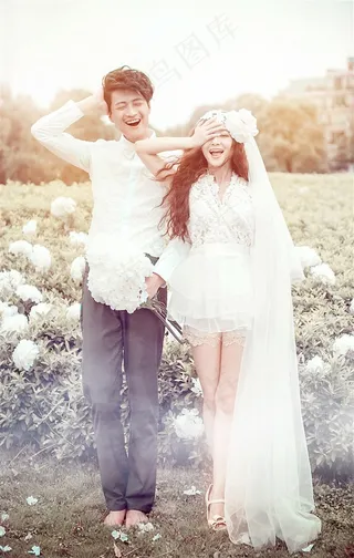 文艺恋人艺术照摄影