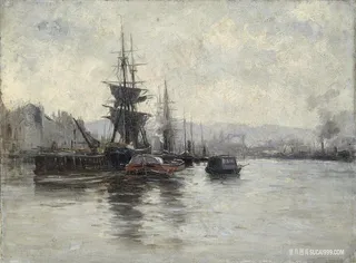 卡洛斯·德鲁恩港风景画