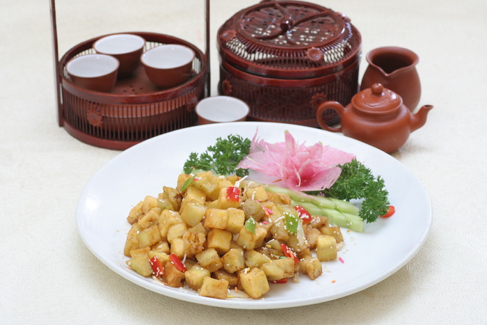 香烤茄丁