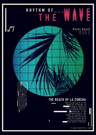 动感时尚艺术海报