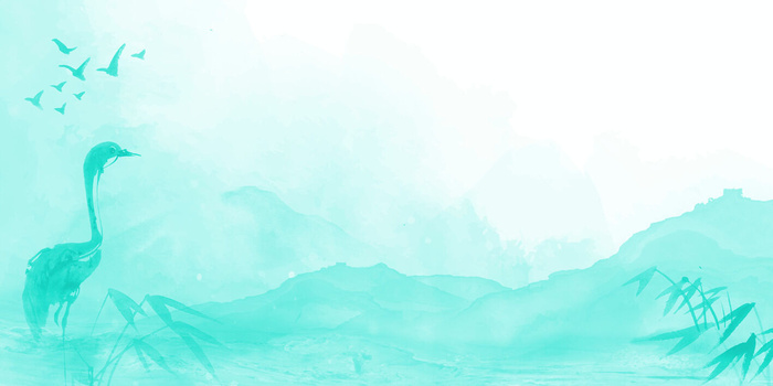 中国风传统水墨古风古典展板边框工笔画PS海报背景平面设计素材