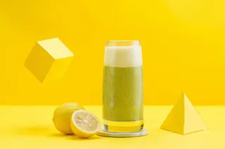 奶茶店水果茶饮品特饮高清图柠檬猕猴桃奶盖