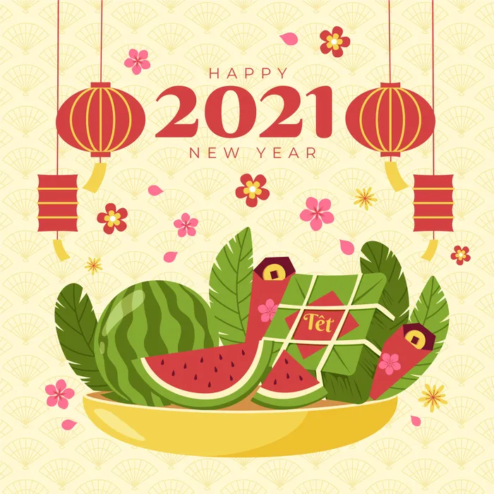 设计新年虎年装饰eps,ai矢量模版下载