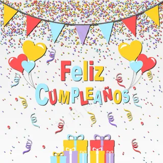 卡通生日卡片设计素材