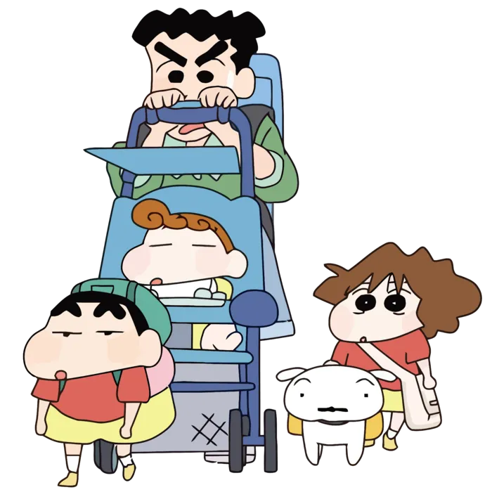 蜡笔小新可爱人物素材