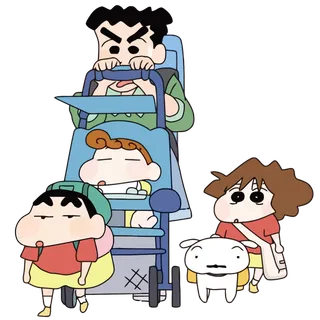 蜡笔小新可爱人物素材