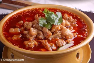 冷锅大嘴蛙中华美食摄影图