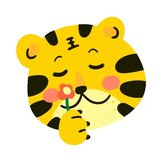 PNG免扣2022虎年新年春节元旦卡通老虎形象图片插画PSD设计素材