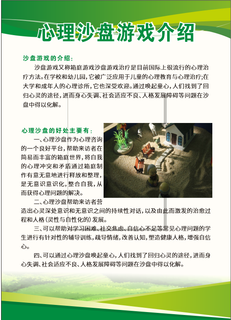 心理沙盘游戏简介心理挂图沙盘介绍