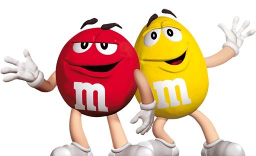 M&M 巧克力豆 PNG免抠(688x420)