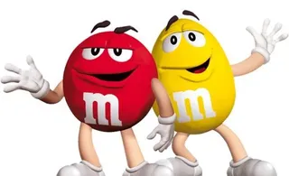 M&M 巧克力豆 PNG免抠