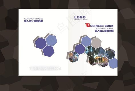 简洁企业文化画册封面设计