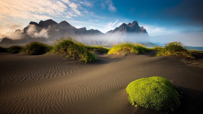 唯美自然沙漠风景