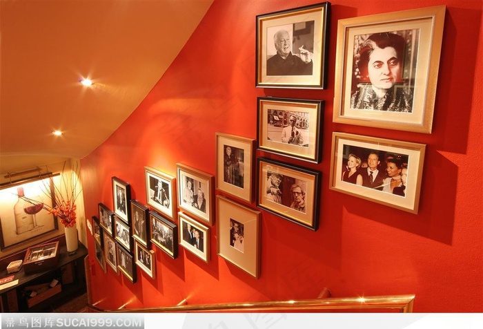 餐厅楼梯走廊之壁画(2)