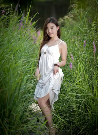 摄影图片人物美女模特照片