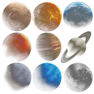 立体星球地球一小时素材