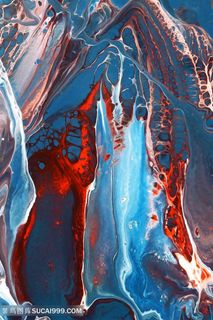 抽象时尚油画水彩挂画