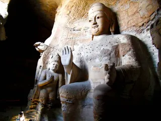 山西旅游-云冈石窟9-美景