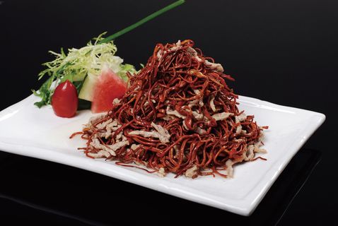 川菜湘菜高清菜谱 鸭丝虫草花