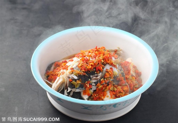 铁锅勾魂鱼头中华美食