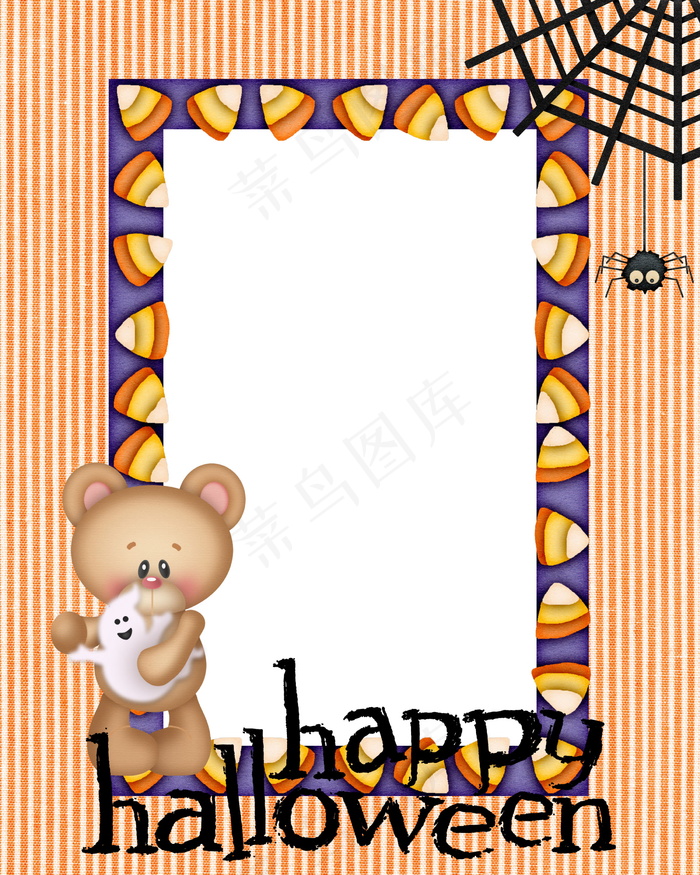 卡通相框背景素材图片