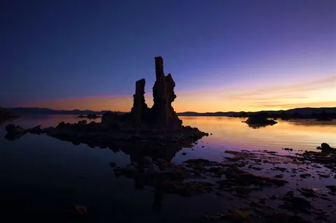 湖泊风景摄影素材