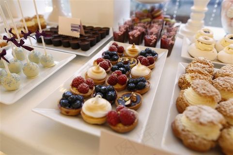 多种美味诱人的西式点心美食素材