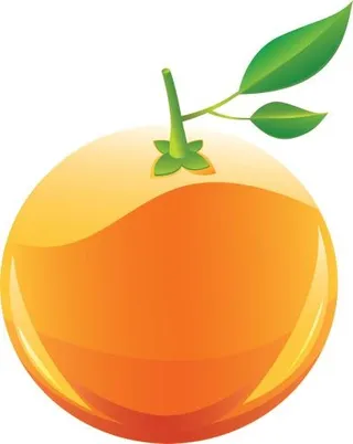 图片渲染橙色PNG图像免抠