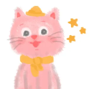 粉色可爱小喵咪