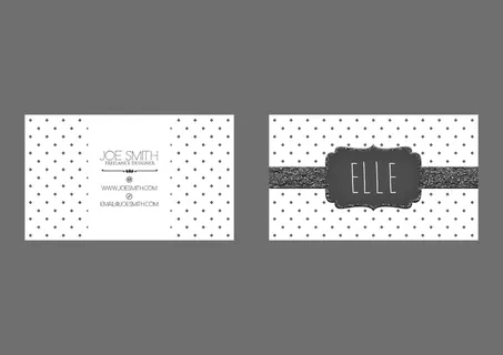 49名片 时尚 潮流 个性 前卫