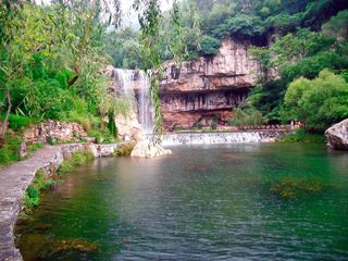 山西壶关太行山大峡谷 双龙大瀑布7