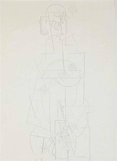 毕加索简约线条艺术挂画