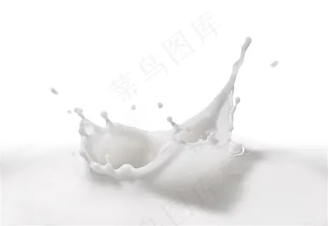 牛奶溅起的皇冠水花 牛奶溅起的皇冠水花