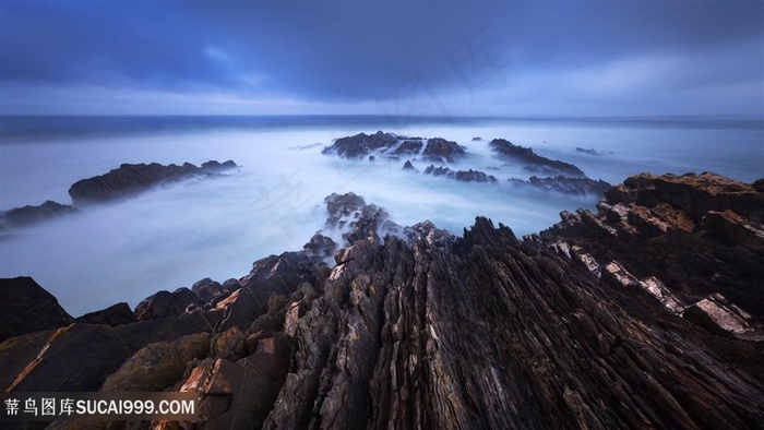 大海海边风景画壁纸