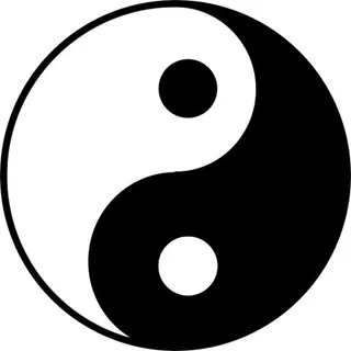 Yin and yang PNG免抠