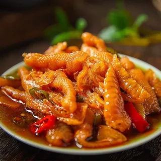 凉菜 鸡爪 柠檬鸡爪 素材 (13)