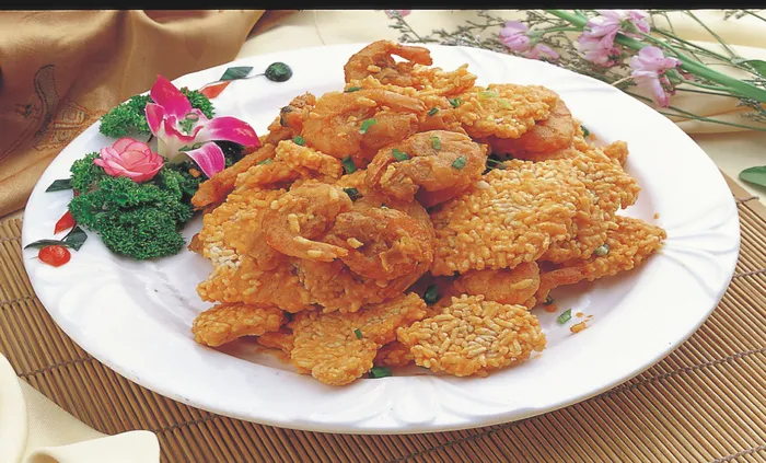 0806C-028黄金锅粑虾