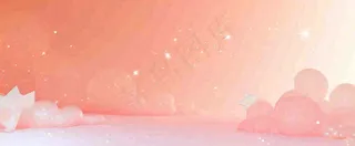 粉色渐变天空白云，唯美浪漫星空