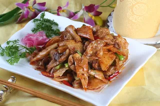 烙饼回锅肉16元