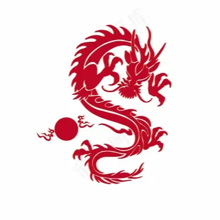 龙剪纸 剪纸风元素