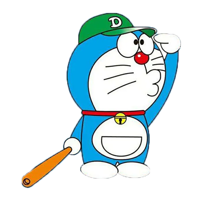 哆啦A梦打棒球卡通