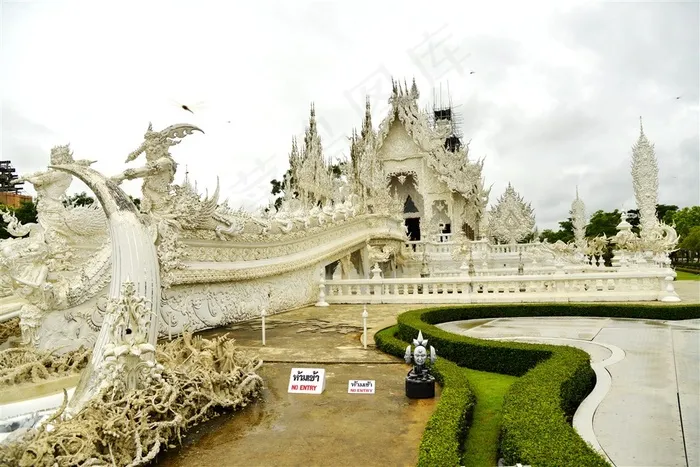 泰国灵光寺风景图片