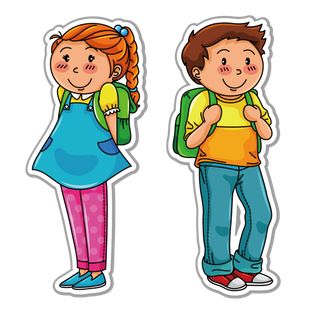 卡通 素材 人物 动画 插图