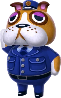 小狗警察素材人物卡通