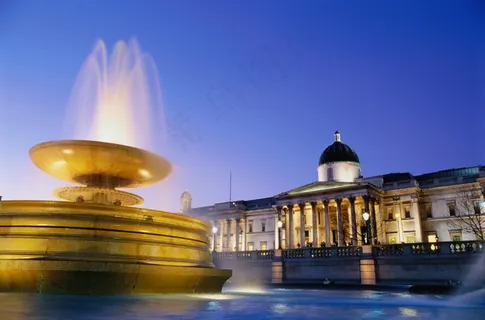 欧洲建筑喷泉图片 欧洲建筑喷泉图片