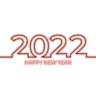 2022新年艺术创意字体虎年3D立体标题数字文字png免抠字素材