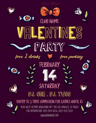 2.14情人节爱情psd模式